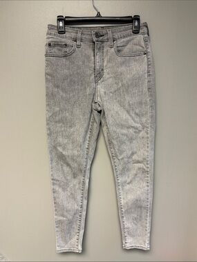 Levi’s 721 High Rise Skinny Jeans Gray Wash Women’s Size 28